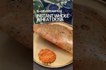 Crispy Wheat Dosa Recipe | Atta Dosa | Simple and Healthy Breakfast Recipes