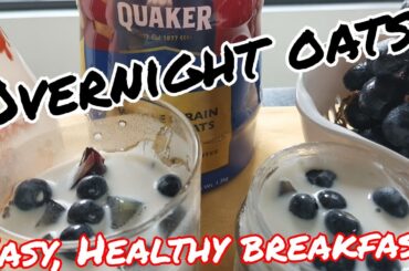 OVERNIGHT OATS/Easy & Healthy Recipes