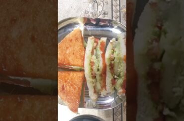 Delicious No-Cook Vegetable Sandwich #shorts #viralvideo #viralshorts