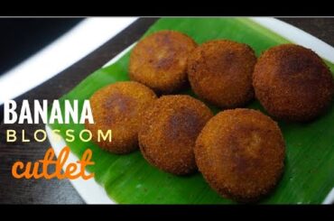 Banana Blossom Snacks Recipe | Healthy Cutlet Recipes | Healthy Snacks Recipe