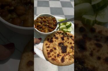Makuni Chana Aloo Sabji Bihari Food Sattu Paratha Litti  #biharifood #lunchideas #healthyrecipes