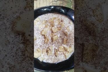 Milk Oats Recipe for Weight Loss / Quick and Easy Breakfast Hack #shortsvideo #viralvideo #shorts