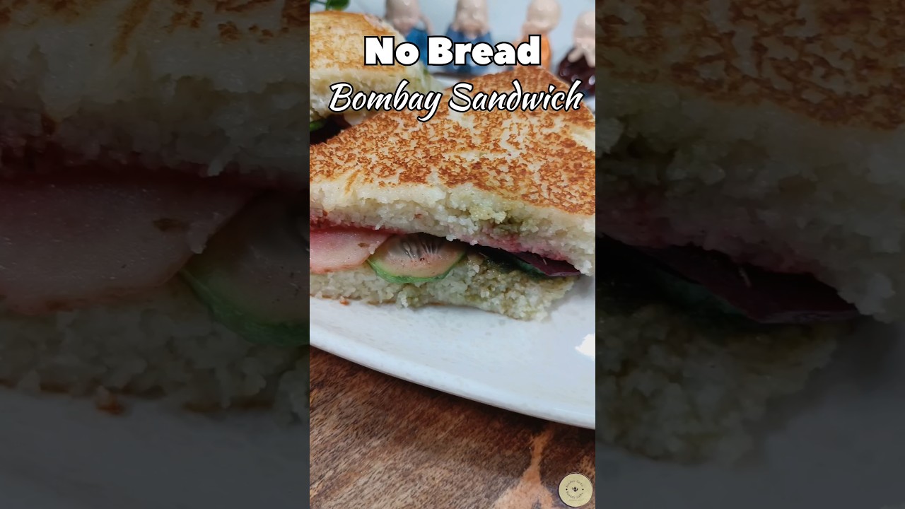 No Bread Bombay Sandwich | Healthy & Tasty No Bread Sandwich | @BundeliZaikabydiksha | #shorts No Bread Bombay Sandwich | Healthy & Tasty No Bread Sandwich | @BundeliZaikabydiksha | #shorts