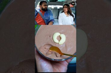 Janhvi Kapoor's Favourite Healthy Chocolate Mousse Recipe #shorts