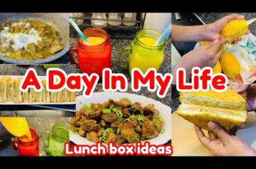 Healthy Lunch Box Ideas:Kids Special Kaleji | Wada Pao & Potato Sandwich|Mango Juice|Indian recipe