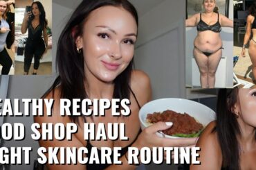 What I Eat In a Day Low Calorie Healthy Recipes & Food Haul