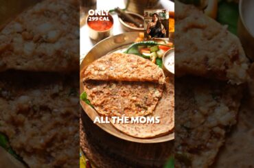 Aloo paratha 299 calories #healthy #masterchefathome #masterchef #alooparatha