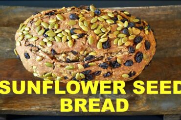 Sunflower Seed Bread - Homemade for healthy bread/smells delicious/simple and easy