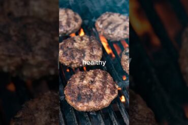 bread is healthy too, no? #burger #healthy #unhealthy #shorts #fyp