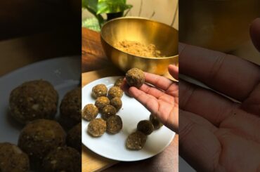 Ep 11/100 Healthy Recipes Makhana Energy Balls #shortsfeed #ytshorts #healthyrecipes