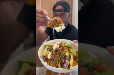 Best potato taco salad #potato #food #healthy #foodie #viralvideo #fyp #recipe