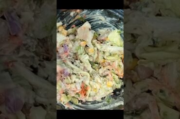 Iceberg lettuce Avocado Protein Salad | Protein salad #saladrecipe #icebergsalad#proteinsalad