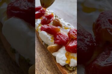 Burrata Sandwich recipe                        #shorts #asmr #viral #recipe #sandwich #burrata