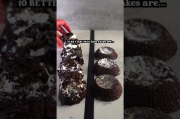 Low Calorie, High Protein Oreo Chocolate Lava Cake