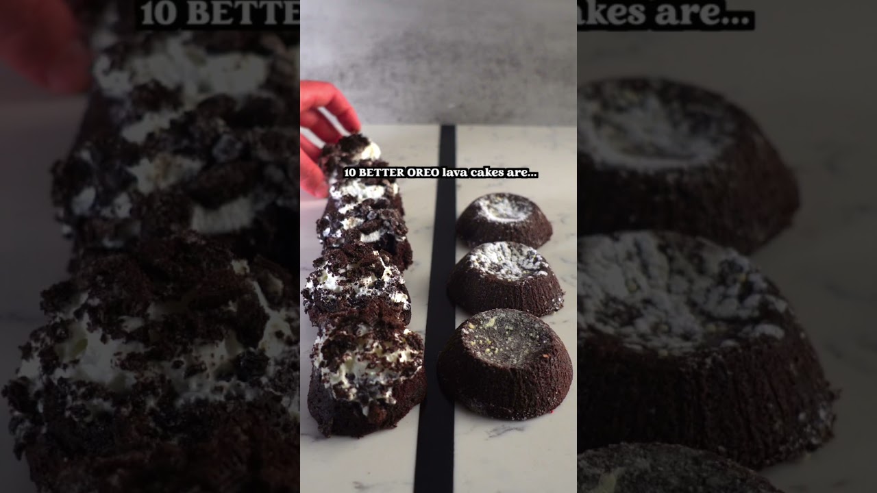 Low Calorie, High Protein Oreo Chocolate Lava Cake Low Calorie, High Protein Oreo Chocolate Lava Cake
