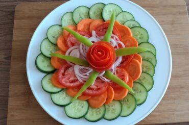 Simple and Easy Salad Decoration