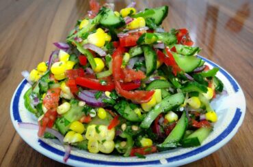 Healthy salad recipe | With available raw materials