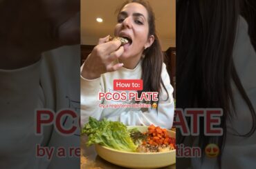 How to make the perfect #pcos plate!