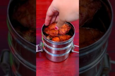 Today’s lunch box recipe: vanjaram meen kulambu & Fish fry with rice #shortsfeed #lunchideas #fish