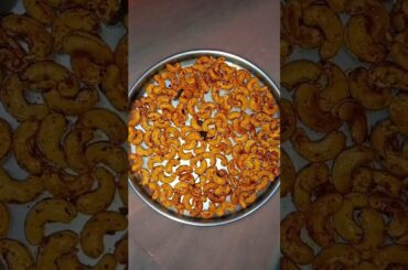 Fried cashew nuts # healthy snack recipe