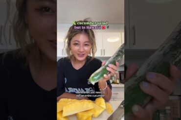 Cucumber salad brat summerrr #cucumber #cucumbersalad #recipe #food #foodie #healthyrecipes #shorts