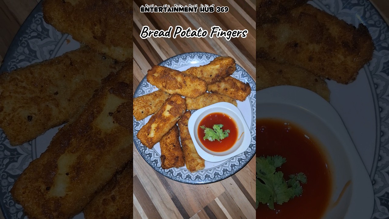 TREANDING RECIPE OF BREAD POTATO FINGERS #shorts #recipe #snacks #bread #potato TREANDING RECIPE OF BREAD POTATO FINGERS #shorts #recipe #snacks #bread #potato