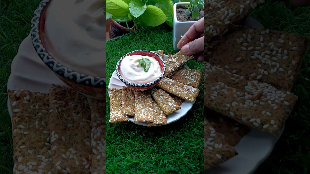 ~Chia Seed Cracker~ healthy, tasty & super easy to make #snacks #recipe #shorts #healthy #chiaseeds ~Chia Seed Cracker~ healthy, tasty & super easy to make #snacks #recipe #shorts #healthy #chiaseeds