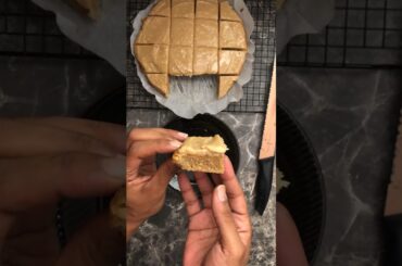 Browned Butter Banana Blondies #dessert #homemade #recipe