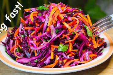 This salad will SWEEP away your BELLY FAT! I ate it and LOST -3 kg in a week!