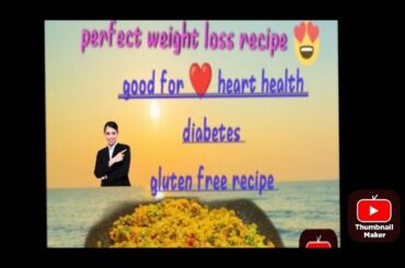 | Healthy 100% weightloss recipe | diabetes | How to make quinoa recipe| quinoa khichdi kaise bnaye|