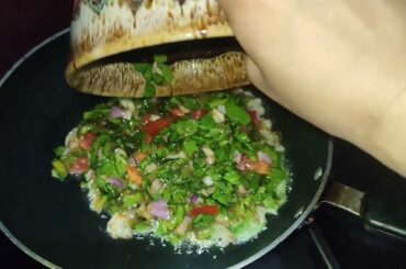 palak ki omlate - healthy lunch box idea - 10mint easy breakfast - protein breakfast - weight loss