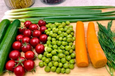 Recipe for 3 SALADS. Delicious, healthy, diet and affordable [Vegan]