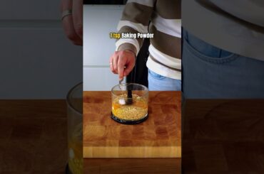 Making fluffy pancakes (low calories) #shorts