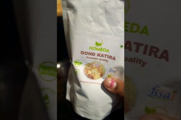 Gond Katira Healthy Drink Recipe | Amazing Health Benefits Unveiled!l #gondkatira #healthdrink #yt