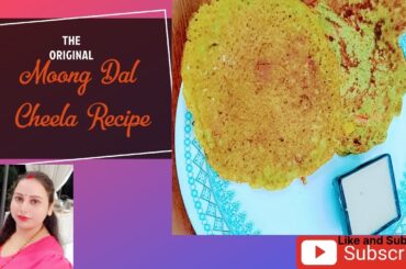 Moong Dal Cheela Recipe | Healthy & Delicious Indian Breakfast