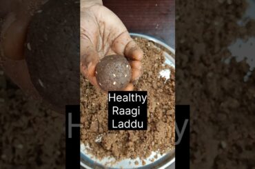 Healthy Raagi Laddu @Nithamorusamayal#raagi #raagiladdu #healthyrecipes #snacks #fingermilletladdu