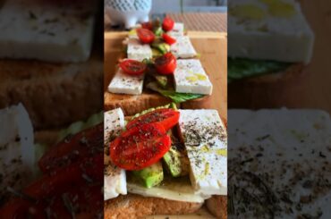 Easy Healthy Snack Recipe #snacks #bread #trendingshorts #shortfeed #shortsyt #shorts #healthyrecipe