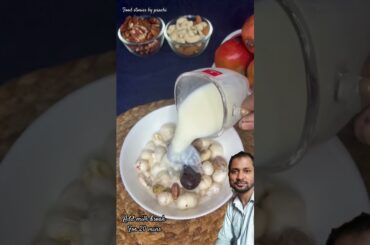 Healthy Makhana powder smooth #shorts #healthy #food #recipe