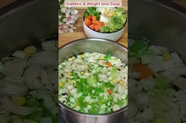 Diabetic & Weight loss Soup | Samaipom Sindhipom #soup #diabetic #weightloss