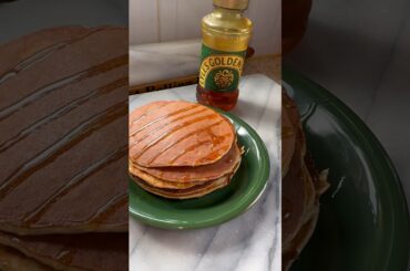 High protein sweet banana pancakes #healthy #pancake #highproteinbreakfast #recipe