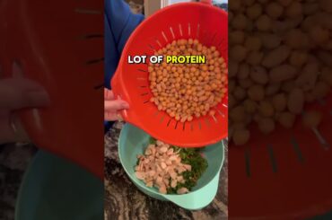 Mediterranean Bean Salad with Chickpeas - Blue Zones Diet Recipe