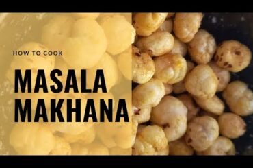 Masala makhana Recipe | Roasted Lotus seed | Healthy snacks | Healthy recipe |