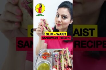 84 CALS slim waist sandwich recipe  #weightloss #dietfood #healthyfood #dietplan #easyrecipe #try
