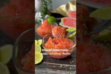 Easy, Healthy, End of Summer Treat! #lowcalorie #easyrecipe #shavedice #easynutrition #nutrition