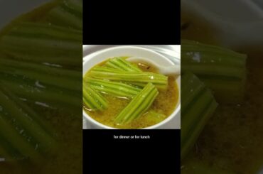 Drumstick sabji recipe | healthy dinner | How to make moringa sabji recipe | viral video  | subscrib