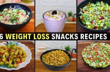 Just 5 mins Evening Snacks Recipes | Low-Calorie Recipes | Weight loss recipes | Healthy Bawarchi