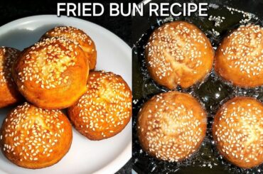 Homemade Bread Is Better Than Stores | Without Oven | Fried Bun Recipe | Sesame Bread Recipe