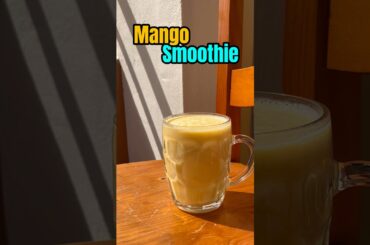 MANGO SMOOTHIE #mango #banana  #shake #healthy #recipe #healthfood #food #fruit #healthyfood #
