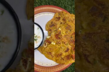 High protein meal paneer besan chilla by fitness coach Nitesh Soni #trending #viralshorts #protein