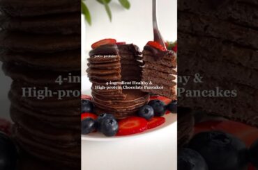 Healthy high protein pancake #food #vegan#pancake #recipe #satisfying